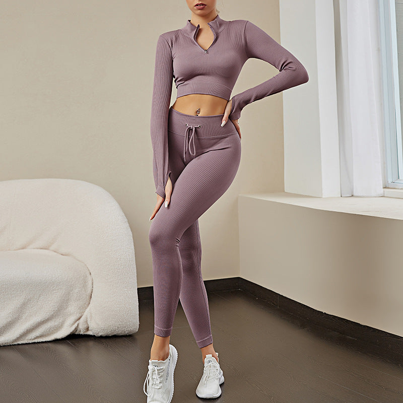 Solid Color Seamless - Sports Yoga Set (7516827353176)