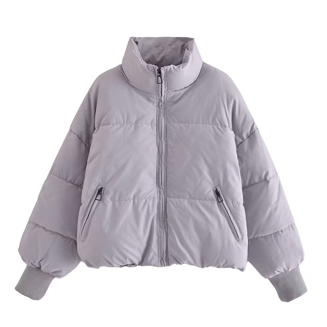 Urban Loose - Cotton Padded Jacket Cotton Coat (7516642050136)
