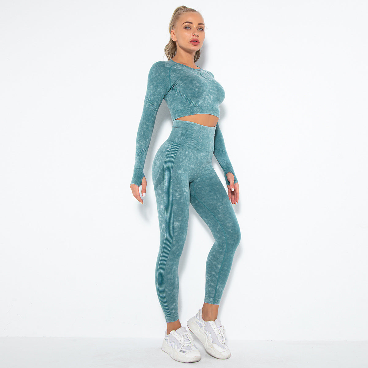 Sporty Outfit - Yoga Pants & Top Set (7516863168600)