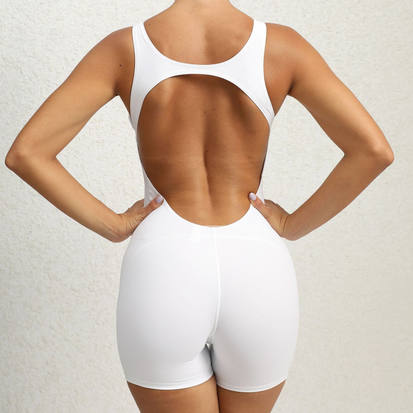 Backless Yoga Romper Leotard
