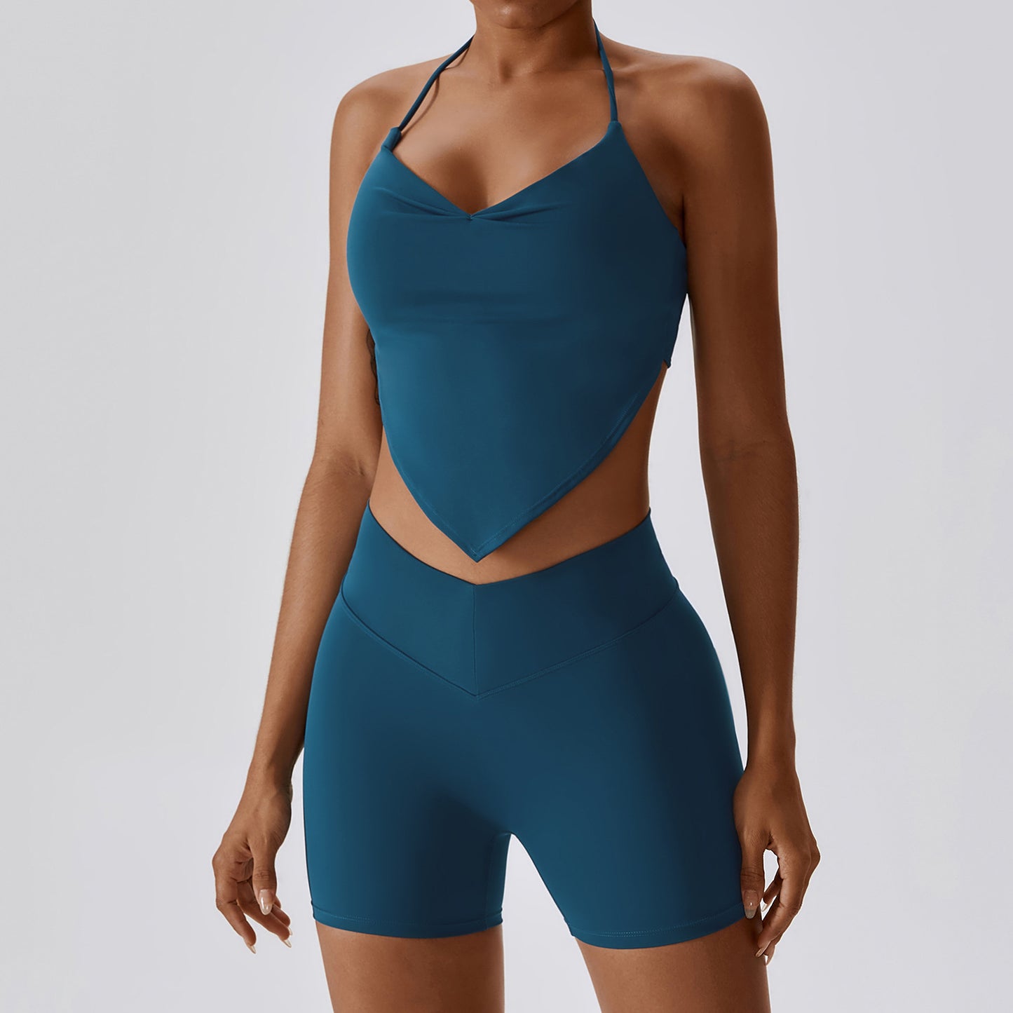 Long Bandeau Casual Back - Two-Piece Set (7516842786904)
