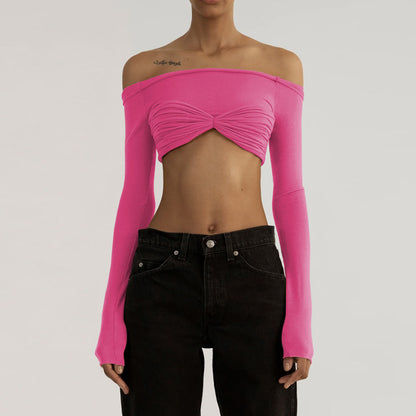 Connect The Bow - Bow-Sheer Off-Neck Tube Top (7518487773272)