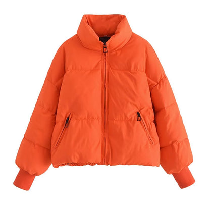 Urban Loose - Cotton Padded Jacket Cotton Coat (7516642050136)