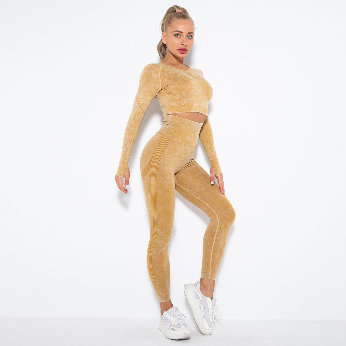 Sporty Outfit - Yoga Pants & Top Set (7516863168600)