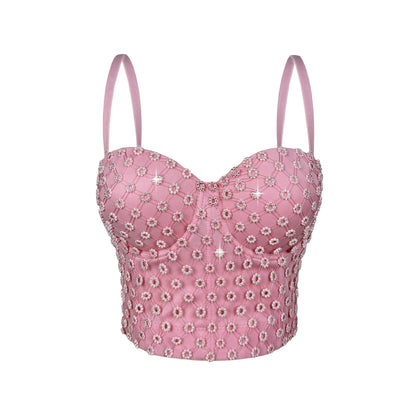 Rhinestones & Polka Corset