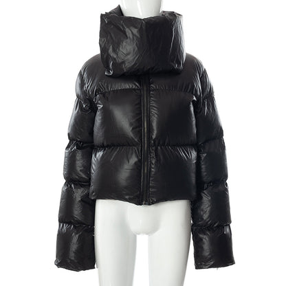 Scarf Coat - Snap-On Scarf Thick Coat (7516640608344)