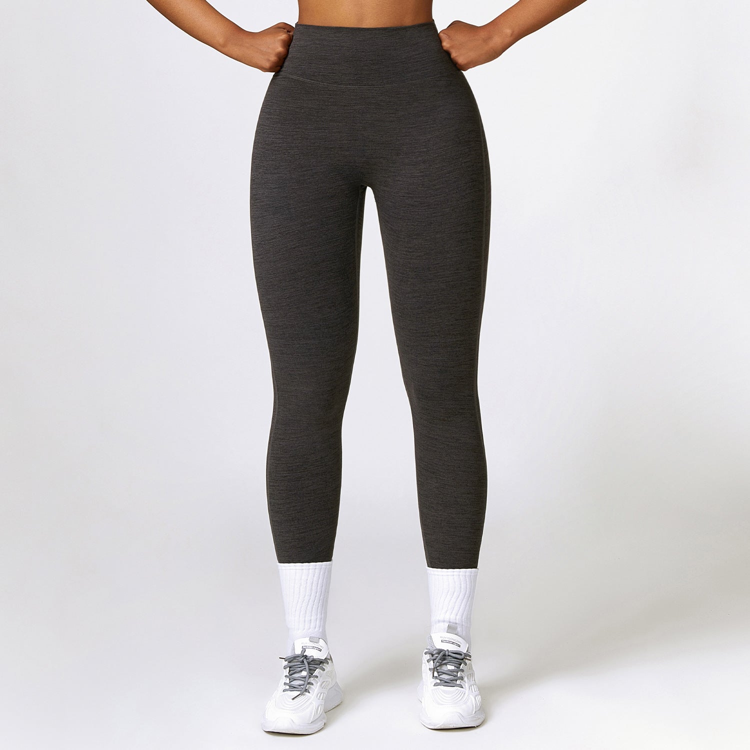 Cationic - High-Waist Yoga Pants Cargo Pocket Hip Raise Skinny Exercise Workout Pants (7520615333976)