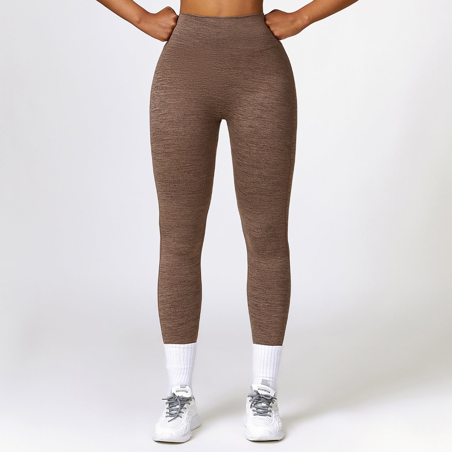 Cationic - High-Waist Yoga Pants Cargo Pocket Hip Raise Skinny Exercise Workout Pants (7520615333976)