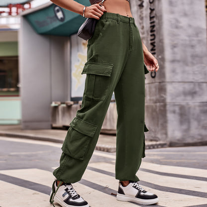 Drawstrings & Pockets Sports Pants (7524754554968)