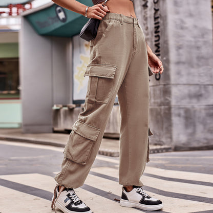 Drawstrings & Pockets Sports Pants (7524754554968)