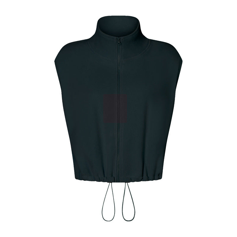 Comfy Zip - Fitness Vest Fleece Waistcoat (7516614819928)