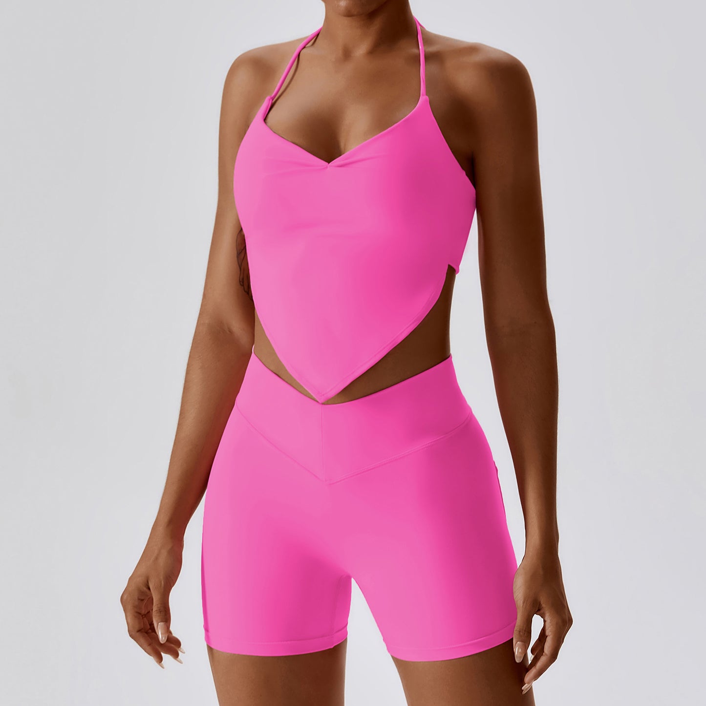 Long Bandeau Casual Back - Two-Piece Set (7516842786904)