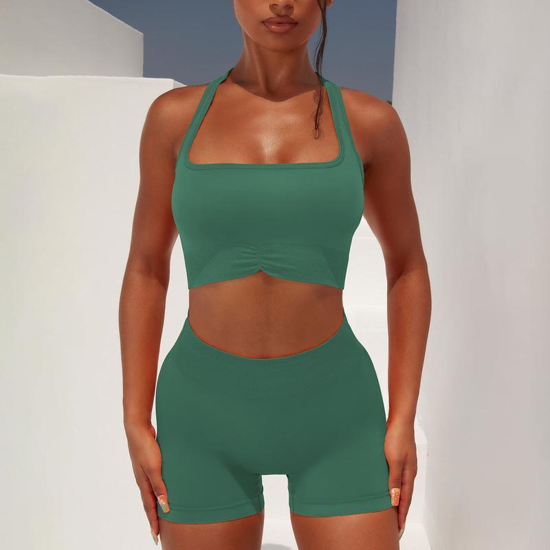 About Fitness - High-Waist Hip Lift Fitness Suit Set (7516861169752)