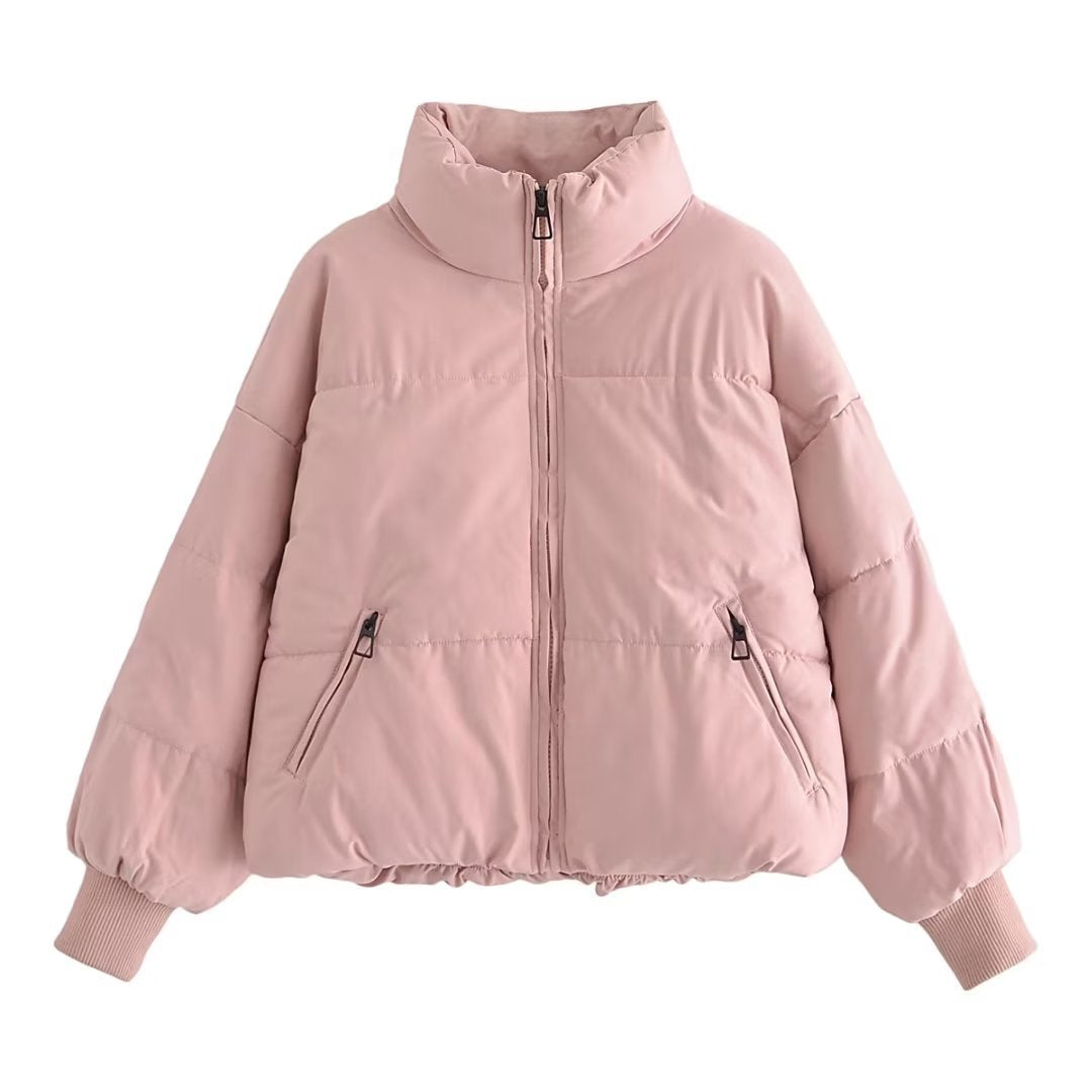Urban Loose - Cotton Padded Jacket Cotton Coat (7516642050136)
