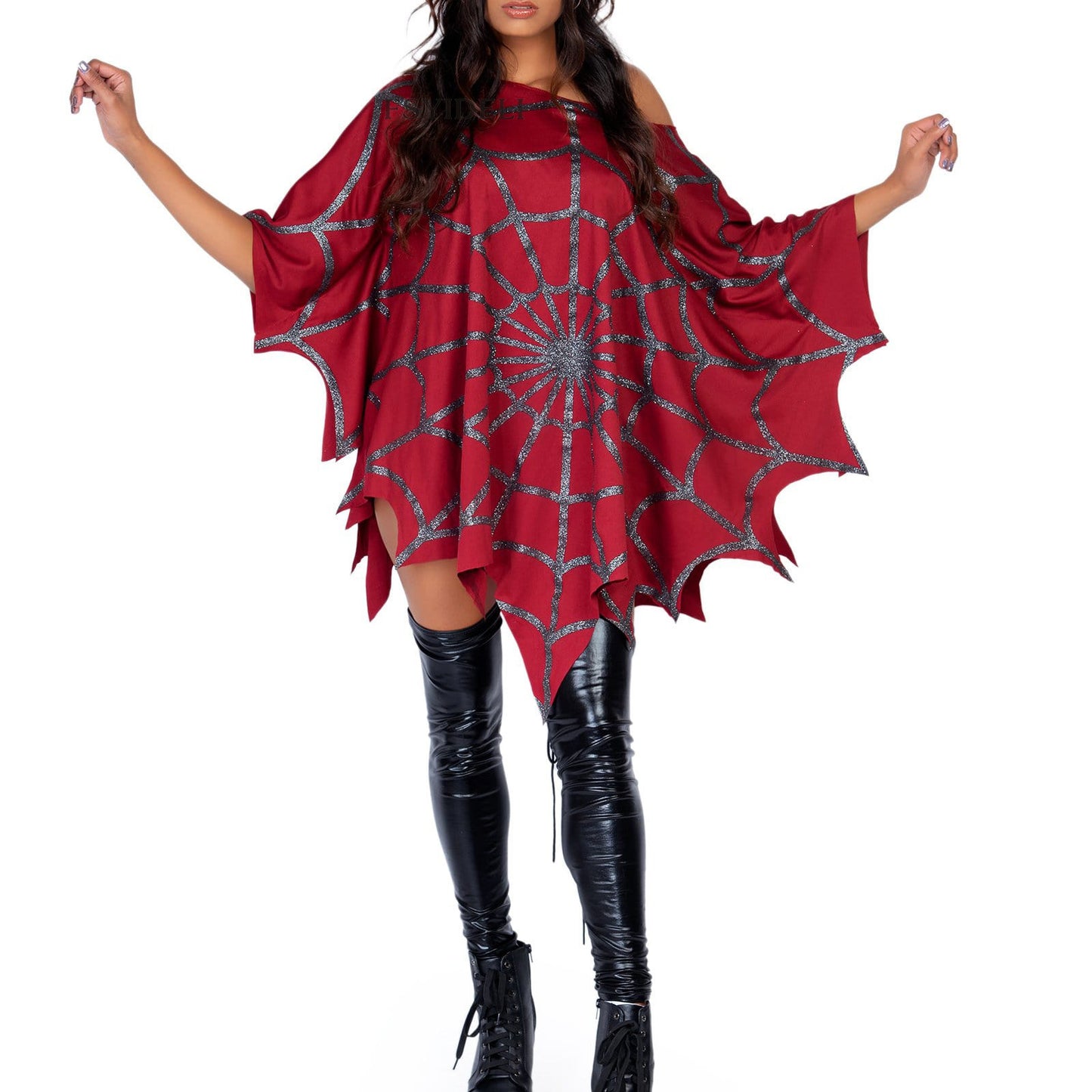 Spider-Web Cloak Cape-Top