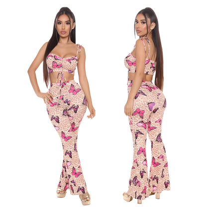Printed Two-Piece Set Pack