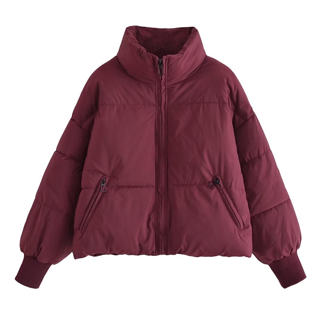 Urban Loose - Cotton Padded Jacket Cotton Coat (7516642050136)