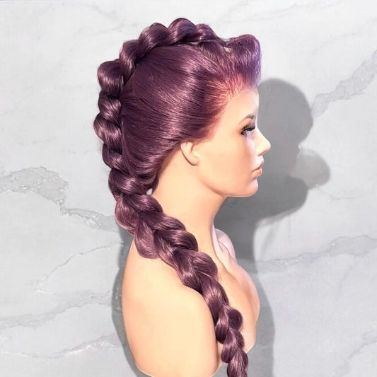 Hunter Purple Braid Wig