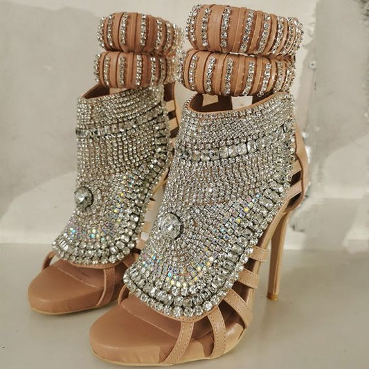 Diamante Sandal Stilettos