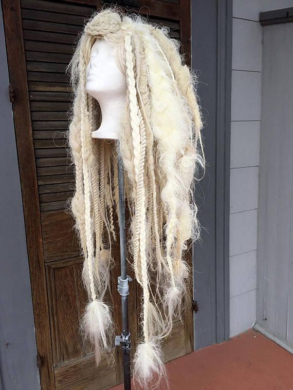 Tattered White Wig