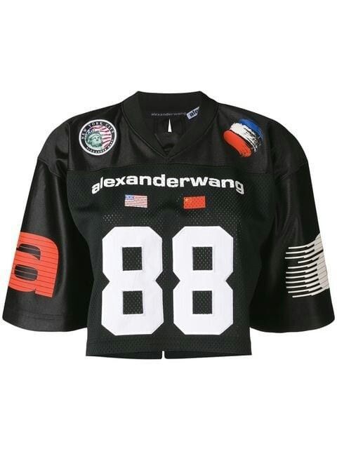 Alexander Wang Crop Top Jersey