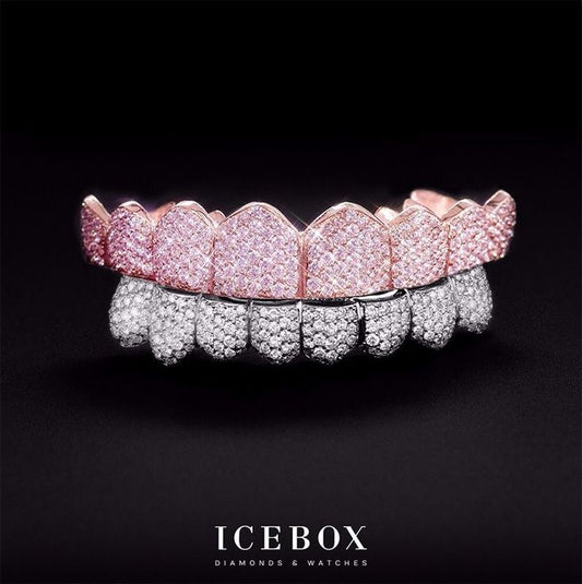 Pink & Silver Grills