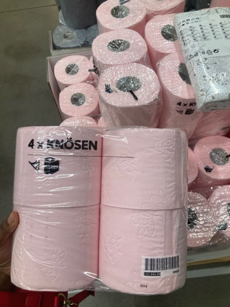 Pink Toilet Paper