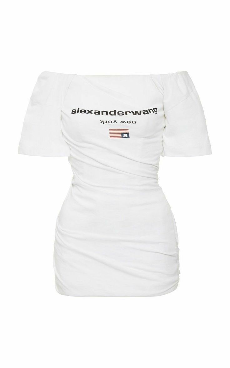 Alexander Wang Off Shoulders Dress