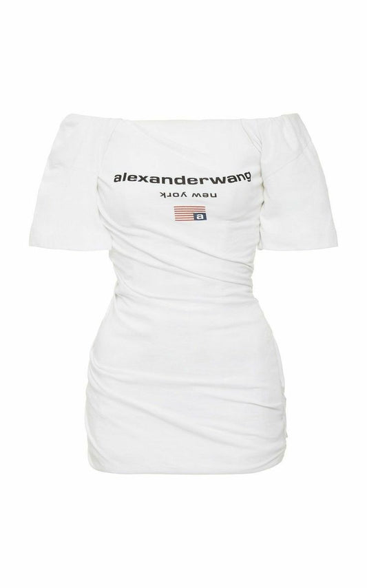 Alexander Wang Off Shoulders Dress