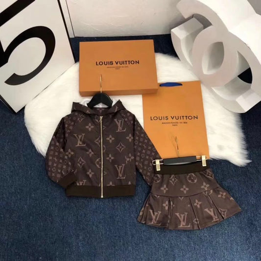 Louis Vuitton Two Piece Baby Set