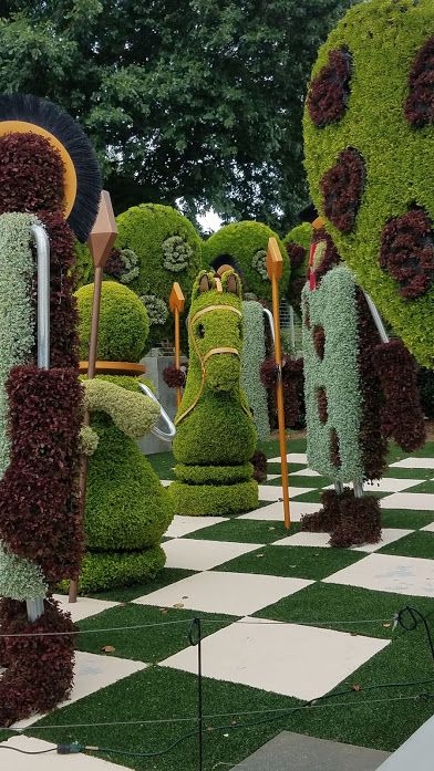 Outdoor Grass Sculpture