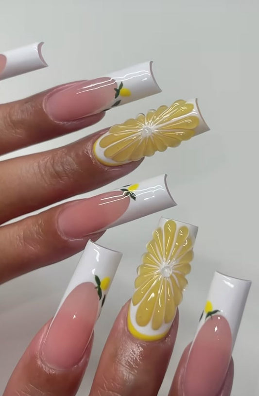 Lemonade Nails