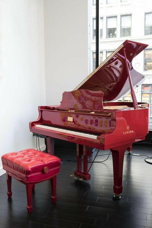 Light Red/Dark Red Grand Piano
