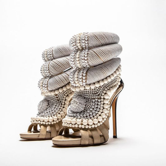 Pearl Stilettos