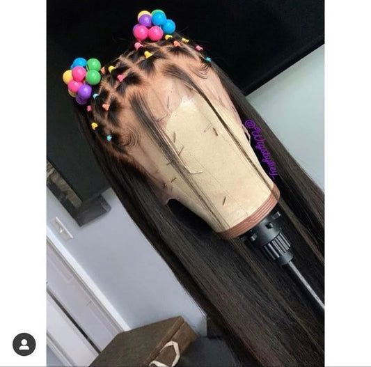 Brunette Bobbles Wig
