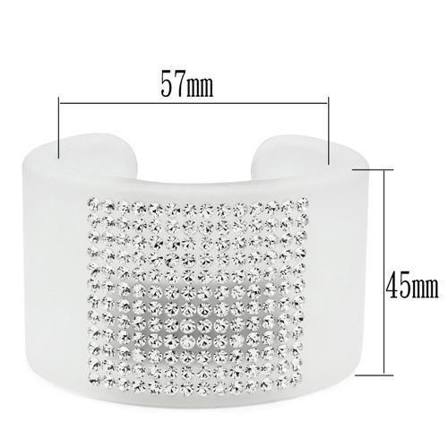 BANGLE - Bangle W/ Top Grade Crystal Clear (7484003287128)