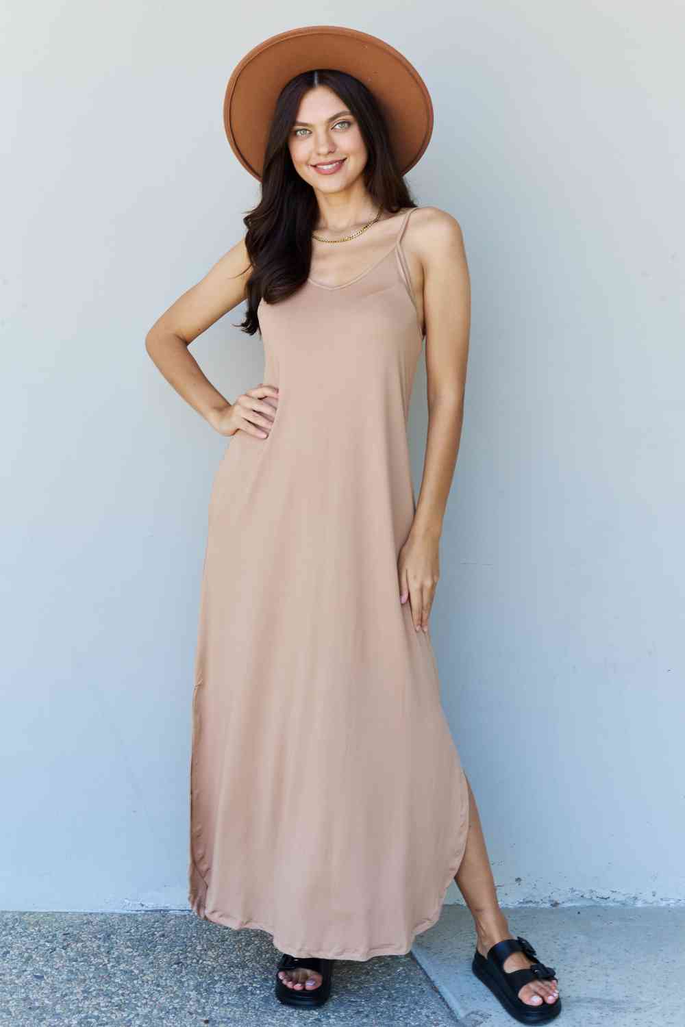 Cami - Cami Side Slit Maxi Dress (7515556872280)