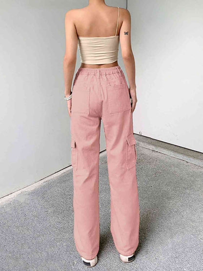 Straight Jeans With Pockets (7484161327192)