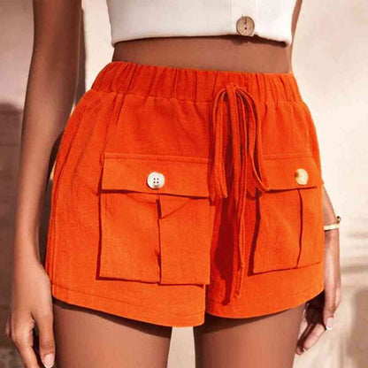 Cargo Shorts - Tie-Waist (7500845187160)
