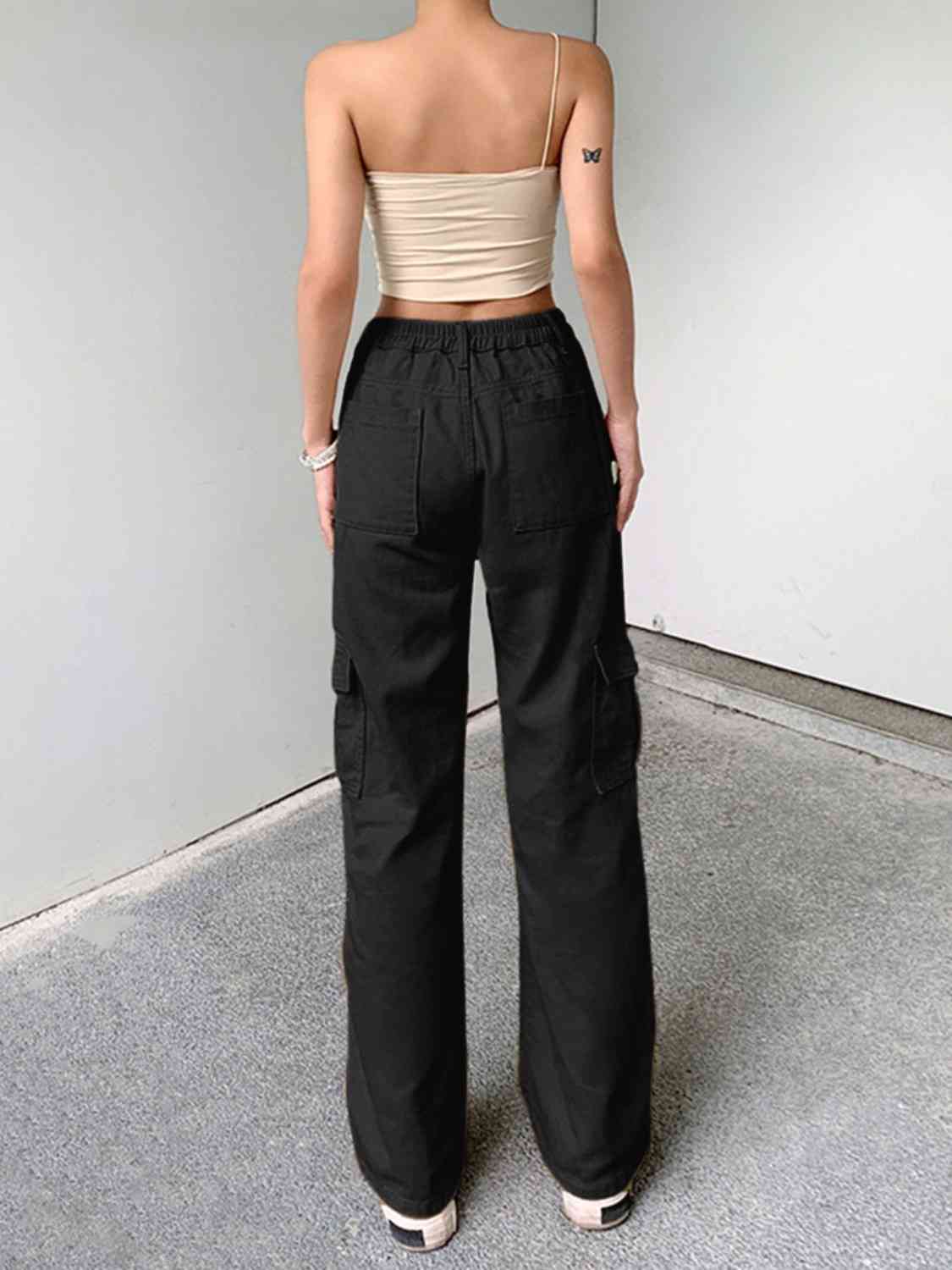 Straight Jeans With Pockets (7484161327192)