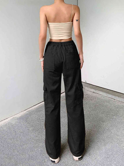 Straight Jeans With Pockets (7484161327192)