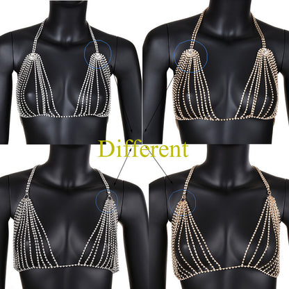 Diamoned-Out! - Hollowed-Out Diamond Fishnet Style Bra (7517781000280)