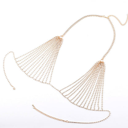 Diamoned-Out! - Hollowed-Out Diamond Fishnet Style Bra (7517781000280)
