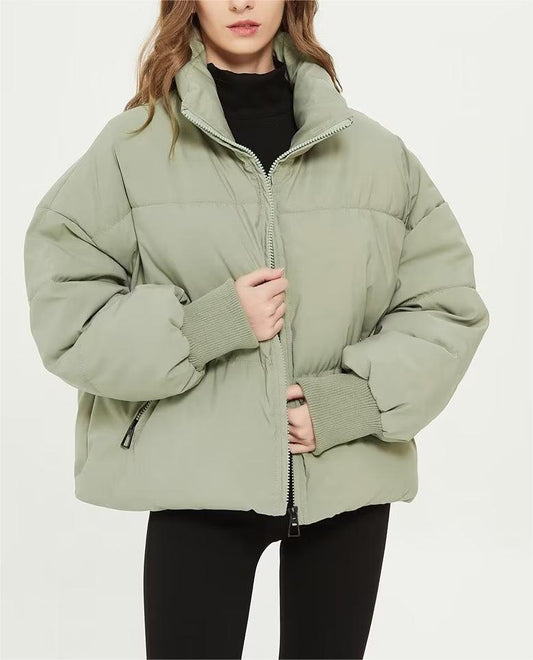 Urban Loose - Cotton Padded Jacket Cotton Coat (7516642050136)