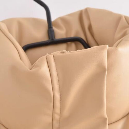 Gotta Have Drawstrings Puffer Vest - Zip-Up Drawstring Puffer Vest (7484290236504)