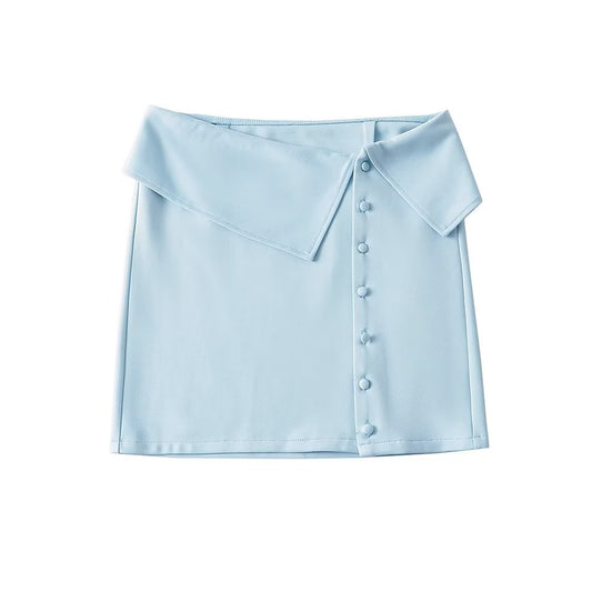Slim-Fit A-Line Skirt