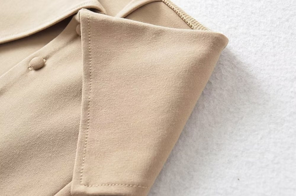 Slim-Fit A-Line Skirt