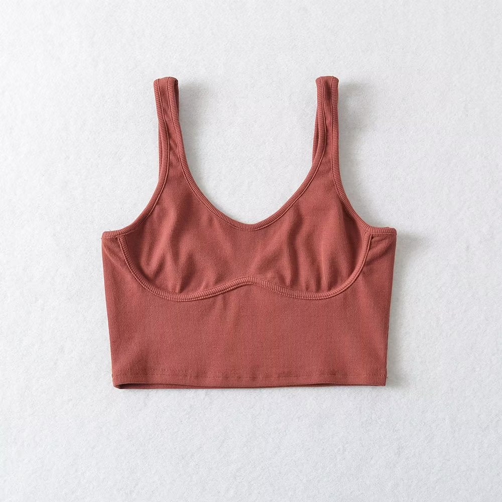 Camisole Vest Crop-Top