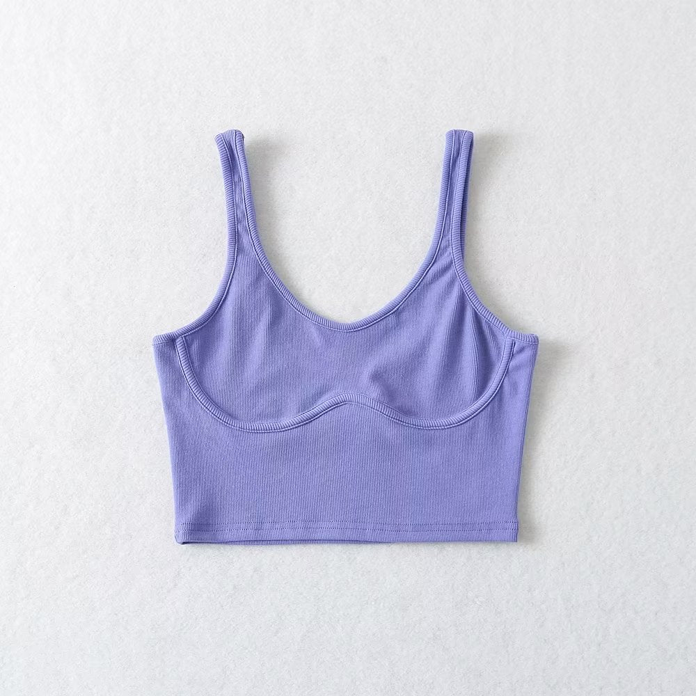 Camisole Vest Crop-Top