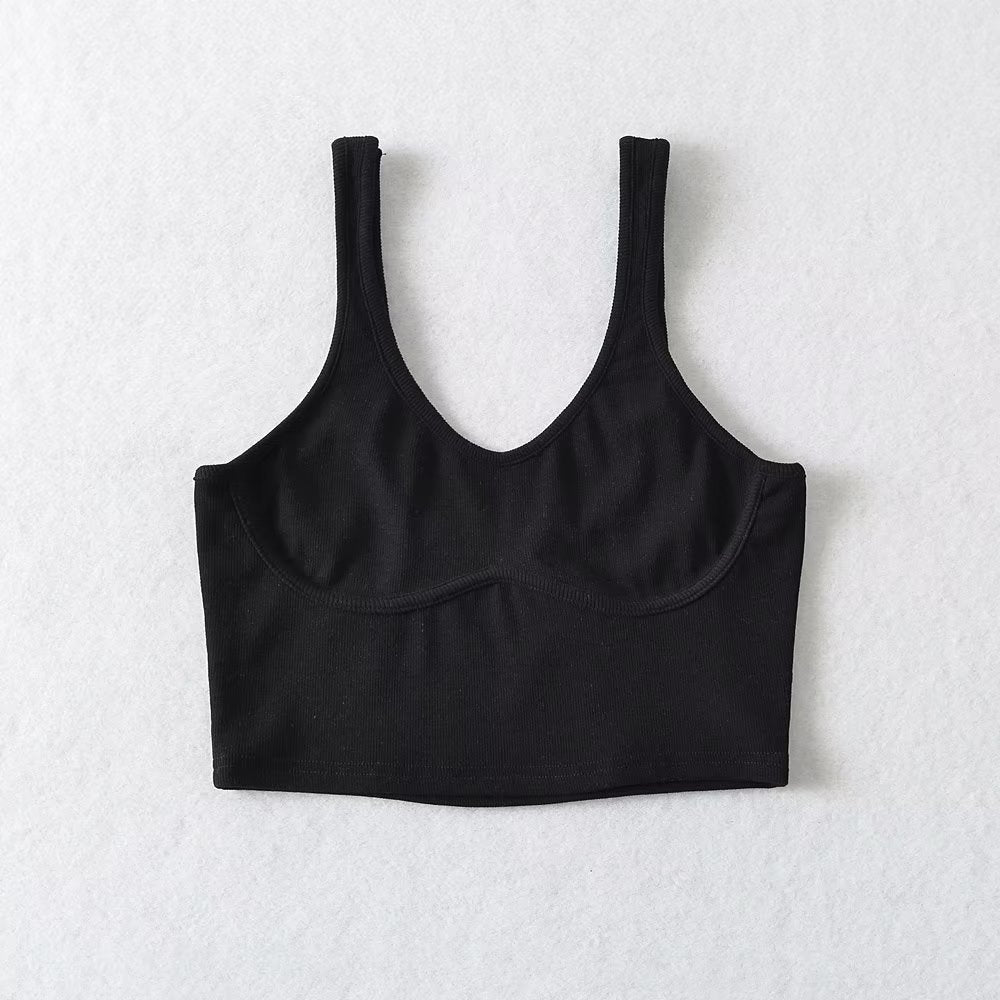 Camisole Vest Crop-Top